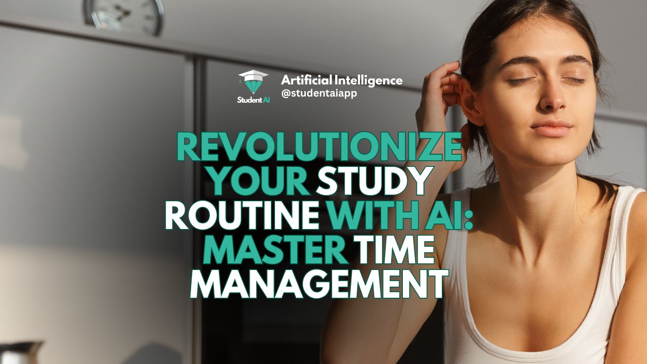 Revolutionize Your Study Routine With AI: Master Time Management ...