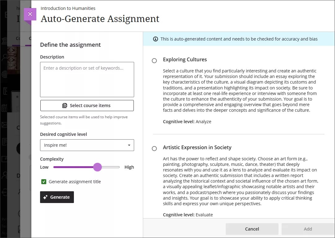Create and Edit Assignments Create and Edit Assignments