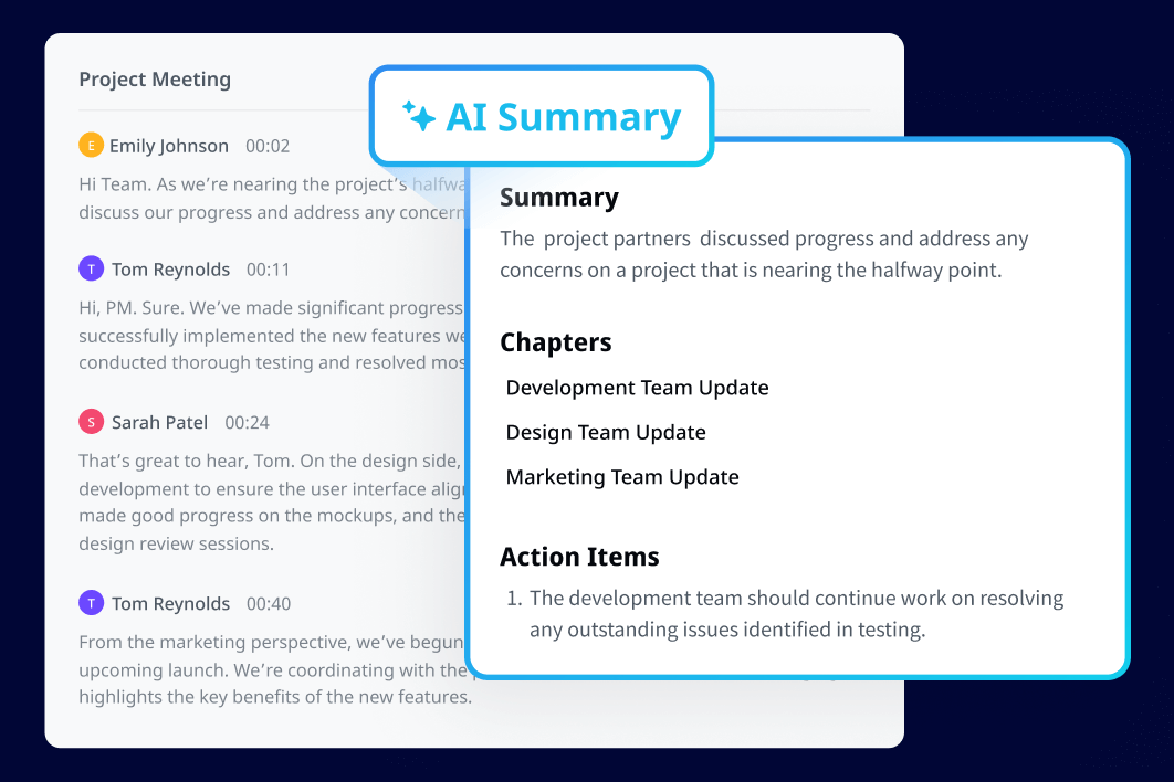 summarize.tech Demo | AI-powered video summaries - AI Demos
