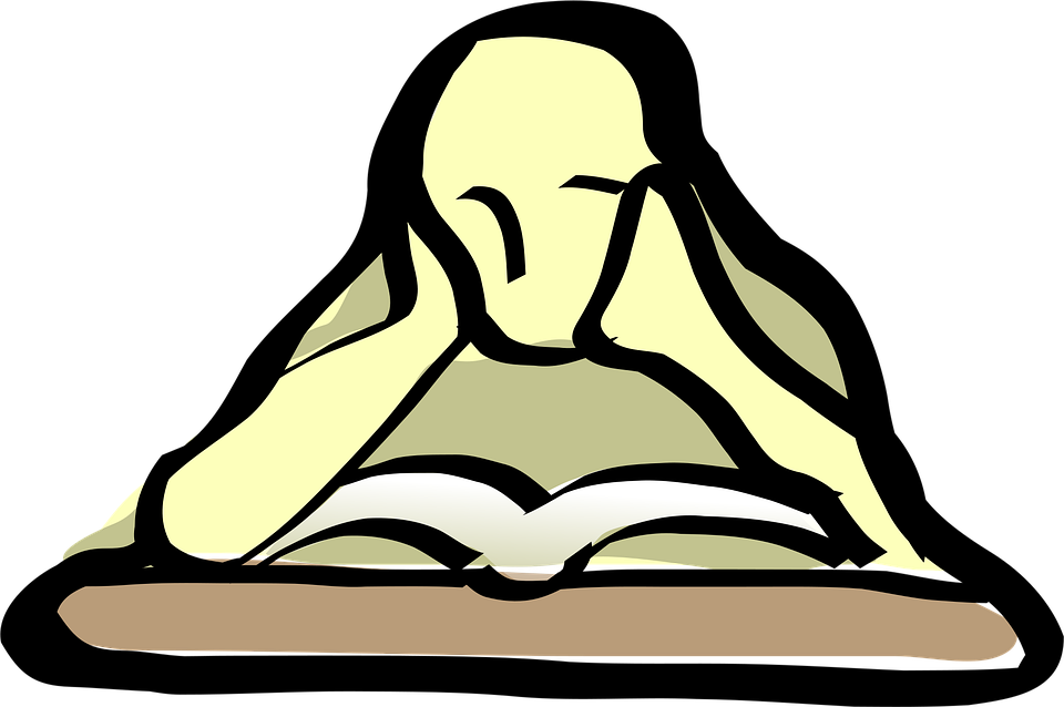 Reading Student Learning · Free vector graphic on Pixabay